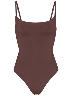ANEMOS Classic Maillot One-Piece in Burgundy